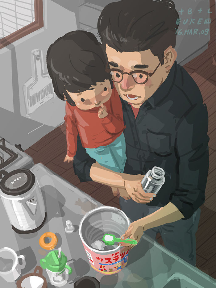 Bekâr Bir Babanın Çocuk Yetiştirmeyi Anlatan Sıcacık Çizimleri 29. Fotoğraf